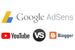 Perbandingan Antara Google Adsense Blog VS Google Adsense Youtube
