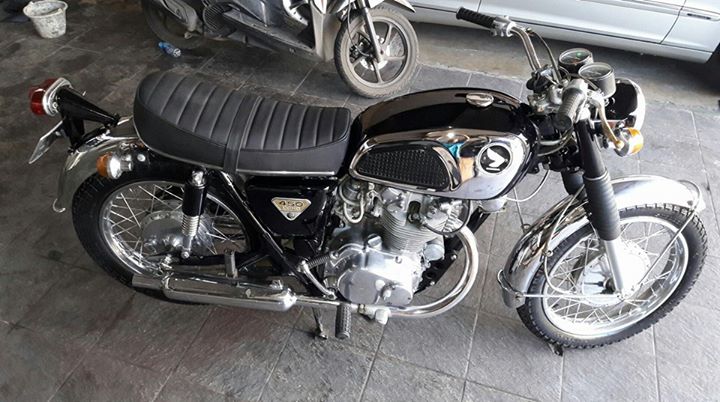  MOGE KLASIK Honda CB450 K1 Tahun 1968 JAKARTA LAPAK 