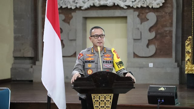 Karo Ops Polda Bali Buka Latihan Pra Operasi Ketupat Agung-2024