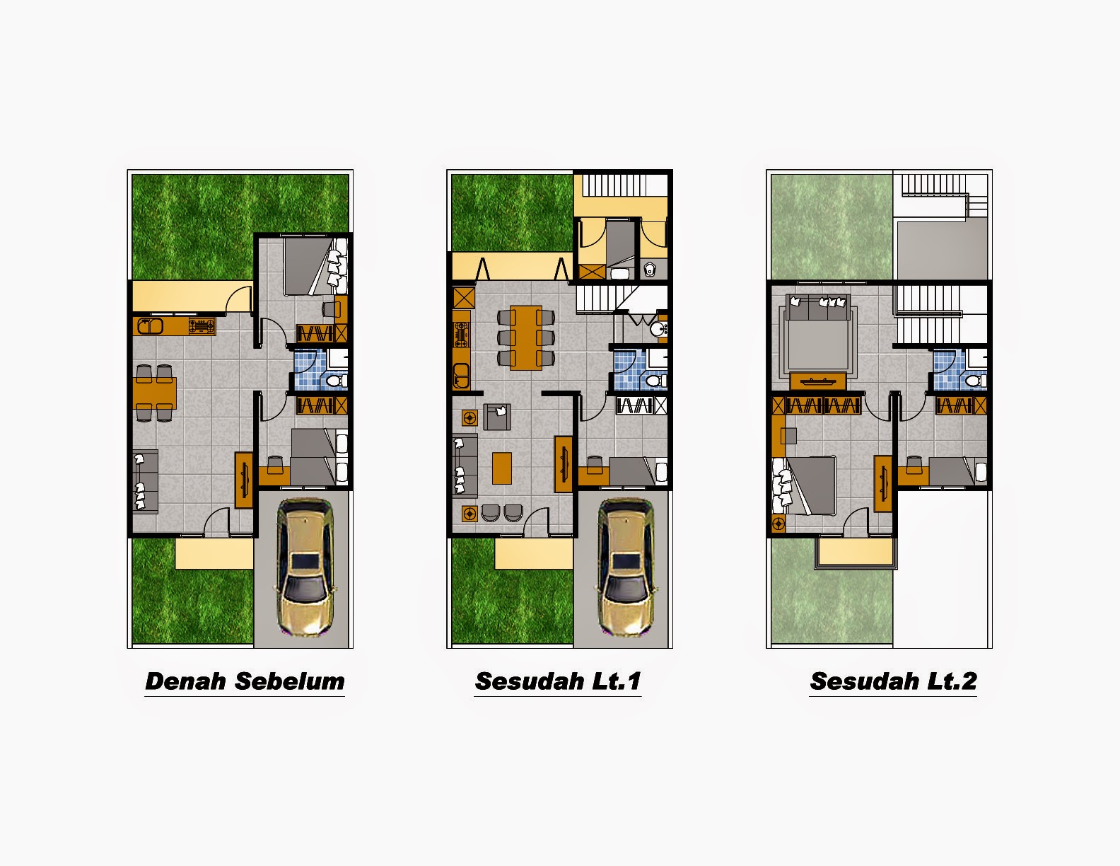 Desain Interior Rumah Minimalis Type 40 Top Rumah