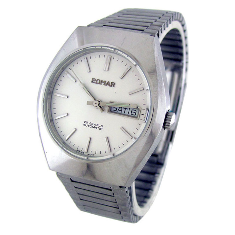 Watches Collection by wristmenwatches: POMAR DAY DATE AUTOMATIC WATCH Watches Collection by wristmenwatches: POMAR DAY DATE AUTOMATIC WATCH