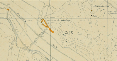 Mappa Vicolo della Caffarella