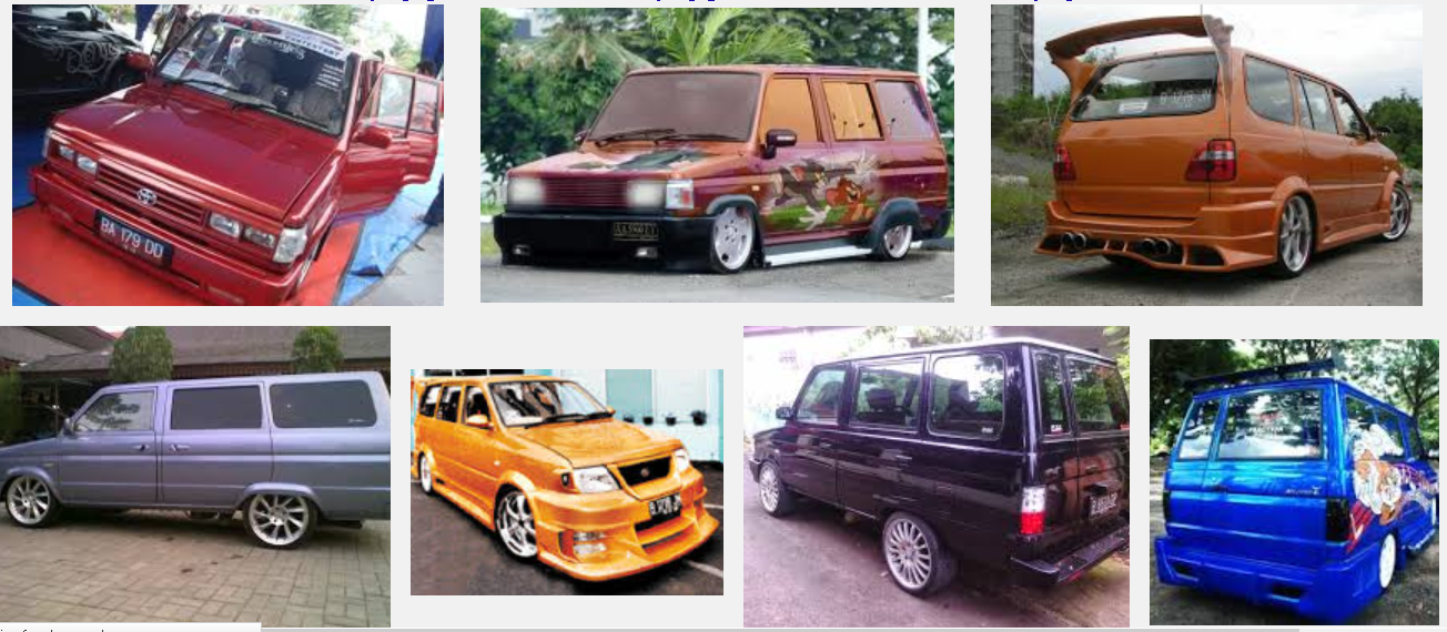  Modifikasi  mobil  kijang  kapsul grand  extra kijang  super 