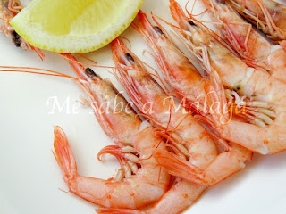 receta de gambas cocidas