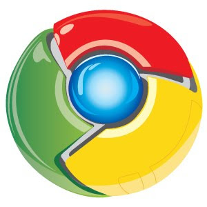 Google Chrome logo vector