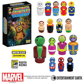 San Diego Comic-Con 2018 Exclusive Infinity Gauntlet and Marvel Mutants Pin Mate Box Sets by Entertainment Earth