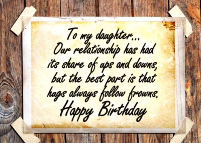 happy birthday wishes for daughter love bond