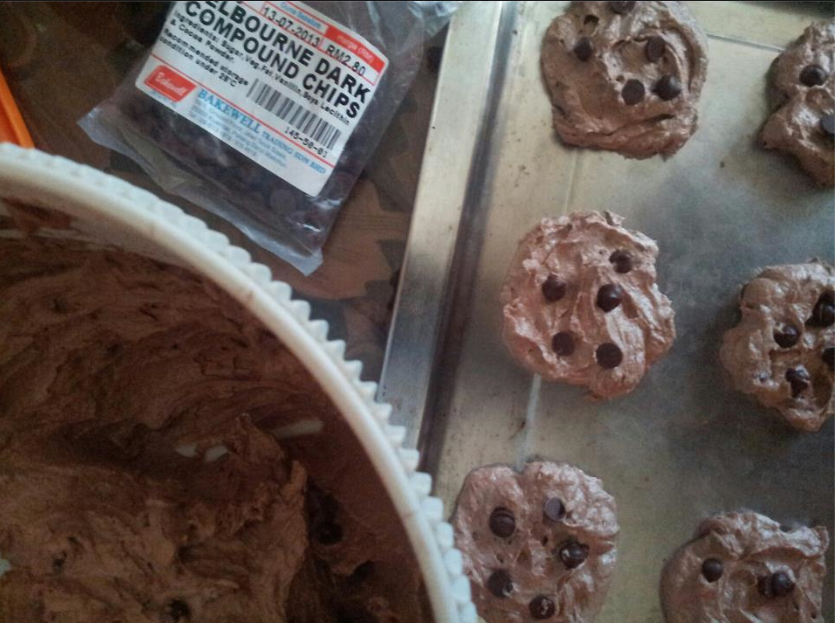 CERITA MuMuMu+Mu: Biskut Chocolate Chip Sedap