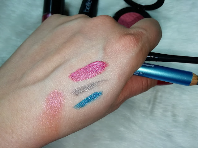 belle makeup ocean secret swatches