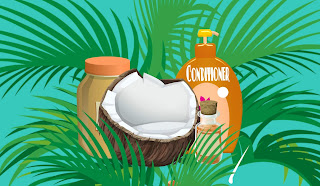 coconut, oil, cosmetic, cream, lotion, natural, beauty, nutrition, skin, care, essential, exotic, fresh, organic, spa, therapy, treatment, vitamin, palm, shampoo, Free Illustration,free Image