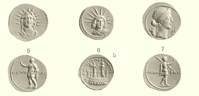 monedas restauradas de Vespasiano