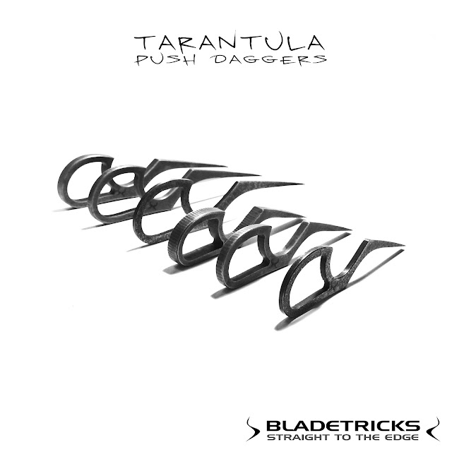  Custom push dagger Tarantula by Bladetricks tactical edc knives