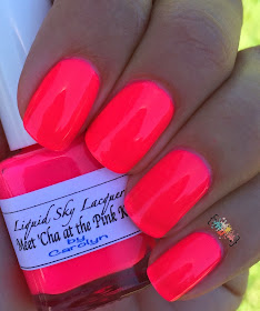 Liquid Sky Lacquer Meet 'Cha at the Pink Kitty