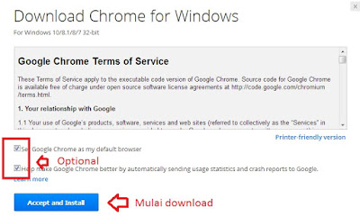 Cara Download Browser Google Chrome Offline Installer 32 ...