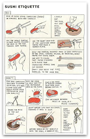Cómo comer sushi: qué hacer y qué no hacer // sushi etiquette: DOs and DON'Ts