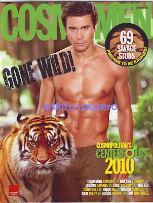 Sam Milby Cosmopolitan Centerfolds 2010