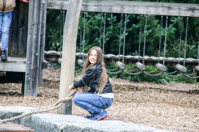 Spielplatz auf der Insel Mainau im Bodensee