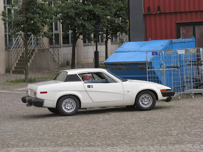 Triumph TR7, you can see why the design divided opinion