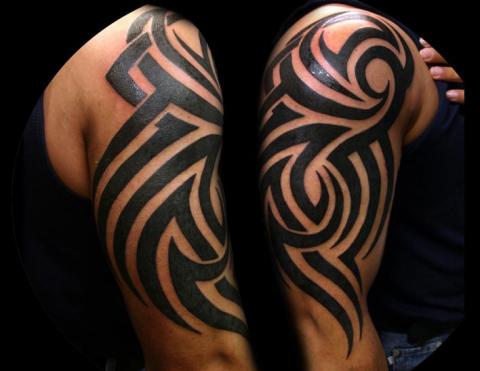 20 Tato  Tribal Paling Keren Di Tangan dan Kaki Tatotuti