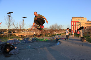 Pista de skate en Desierto