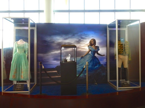 Disney Cinderella movie costume exhibit