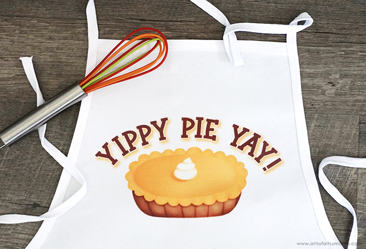 "Yippy Pie Yay" Sublimation Thanksgiving Apron