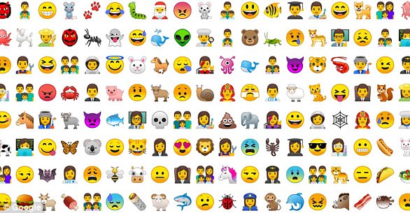 Android Oreo emojis