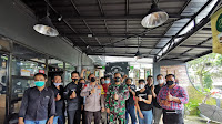 Dandim Bersama Kapolres Boyolali Coffe Morning dengan Awak Media