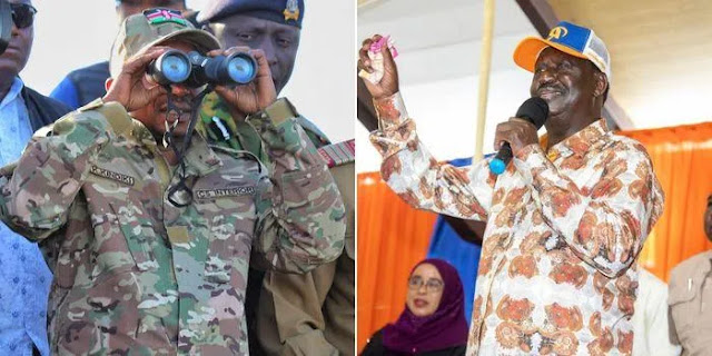 Raila Odinga and Kithure Kindiki