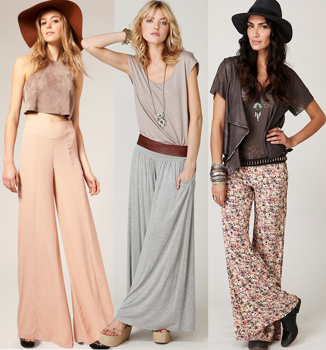 Wideleg & Palazzo Pants