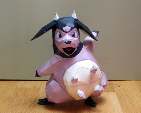 Pokemon Miltank Papercraft