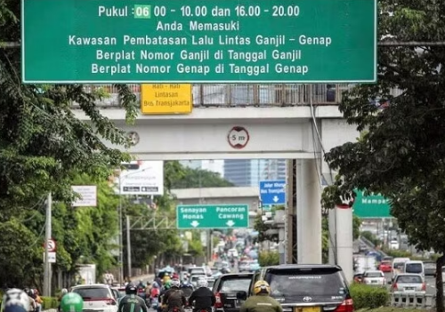 Pemberlakuan Ganjil Genap di Jakarta Kembali Diterapkan