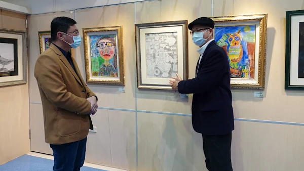 鹿港鎮圖藝中心童畫展 快樂繪畫探索孩子心視界