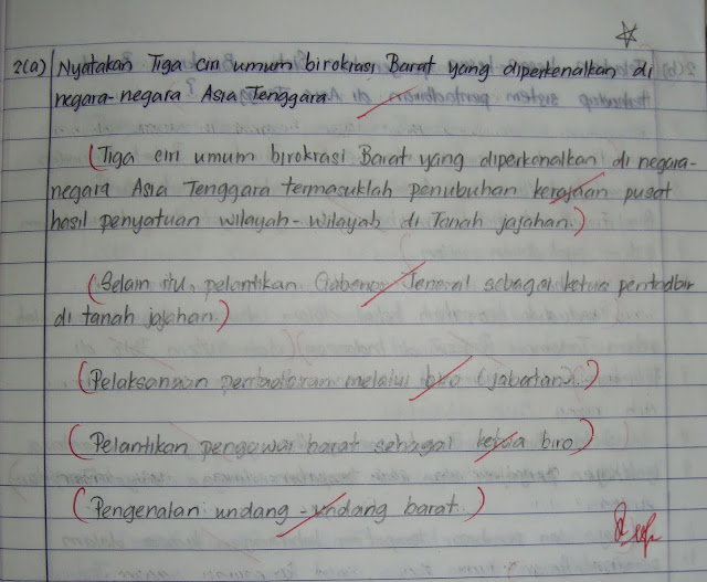 Cara Menjawab Sejarah Kertas 2 Bahagian A