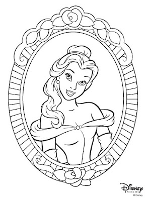 Desenhos para Colorir das Princesas Disney