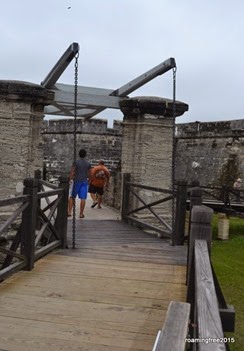 Entering the Fort