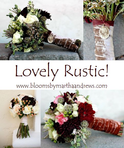 rustic wedding flowers