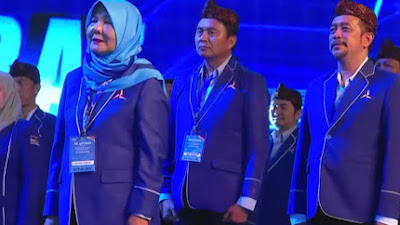 Hj.Lilis Boy Dilantik AHY sebagai Ketua DPC Demokrat Kabupaten Cianjur
