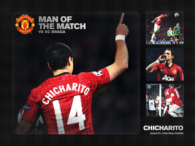 Chicharito man of the match vs braga