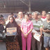 Kapolres Belawan Beri Bantuan Kepada 24 Kepala Keluarga Korban Kebakaran di Medan Deli