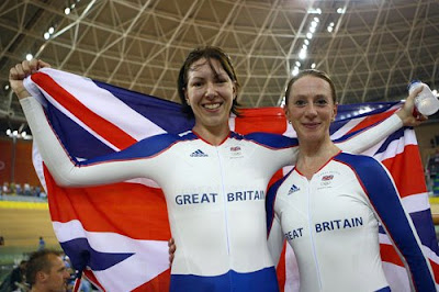 Beijing 2008 - Rebecca Romero y Wendy Houvenaghel