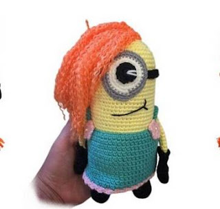 PATRON GRATIS NIÑA MINION | MI VILLANO FAVORITO AMIGURUMI 56450