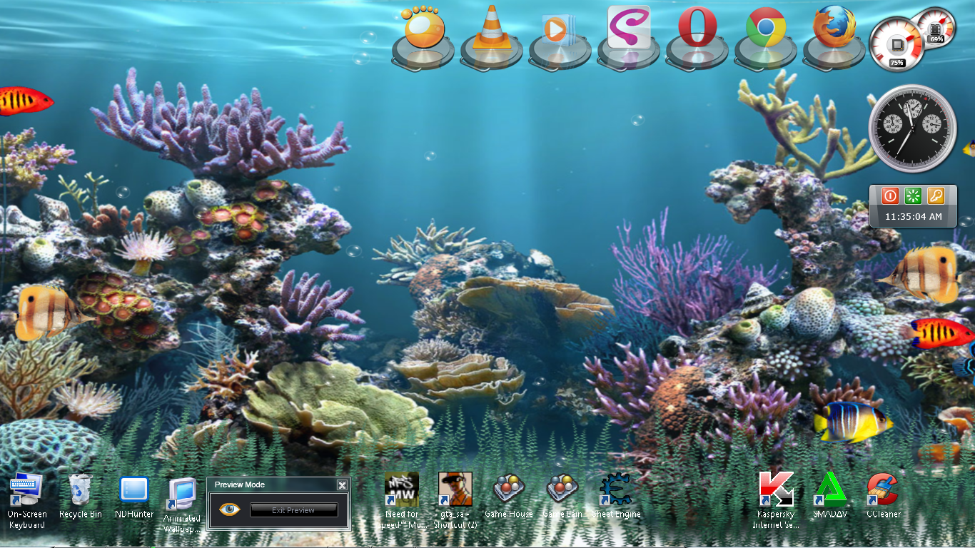 Wallpaper Animasi 3d Aquarium Bergerak Images