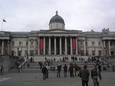 The National Gallery in Trafalgar Square