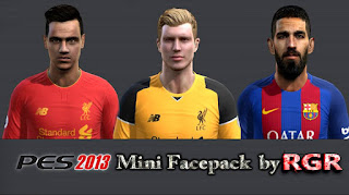 PES 2013 Mini Facepack v2 by Rgr DS