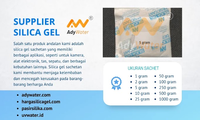 Harga Silica Gel 250g di Ady Water