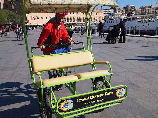 rickshaw port vell barcelona