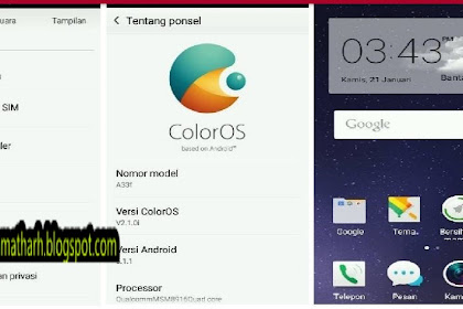 Nih Andromax Es (C46b2g) Di Custom Rom Oppo Neo 7 Versi Lollipop