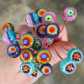 lampwork headpins glass addictions jen cameron