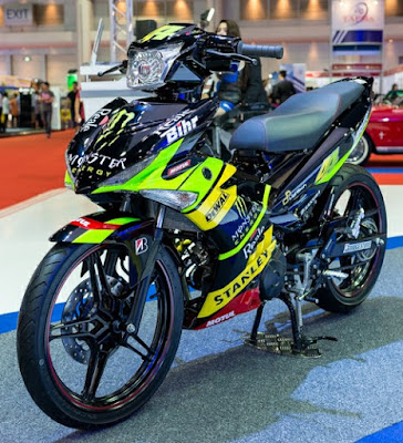 Modifikasi Motor Yamaha Jupiter MX King